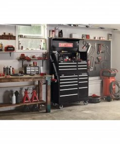 CRAFTSMAN Top Tool Chests 2000 Series 40.5-in W x 24.7-in H 6-Drawer Steel Tool Chest (Black) -Craftsman Store 45616547