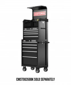CRAFTSMAN Top Tool Chests 2000 Series 26-in W x 24.7-in H 4-Drawer Steel Tool Chest (Black) -Craftsman Store 46448421