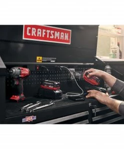CRAFTSMAN Top Tool Chests 2000 Series 51.5-in W x 24.7-in H 8-Drawer Steel Tool Chest (Black) -Craftsman Store 46458074