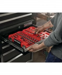 CRAFTSMAN Top Tool Chests 2000 Series 51.5-in W x 24.7-in H 8-Drawer Steel Tool Chest (Black) -Craftsman Store 46458078