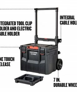 CRAFTSMAN Portable Tool Boxes CM Tradestack Pro Wheels -Craftsman Store 46804188